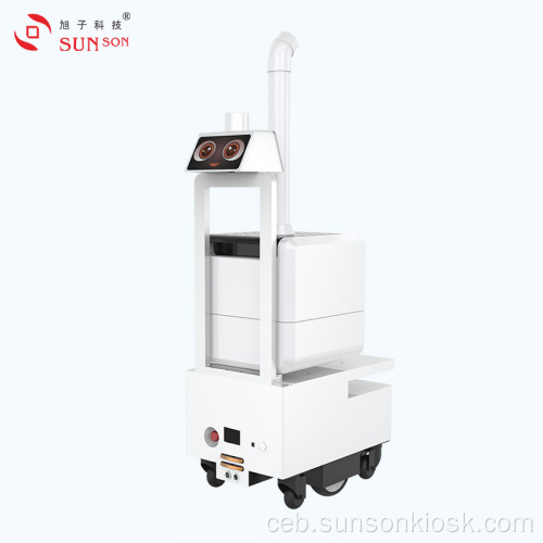 Restaurant sa Canteen Antimicrobial Mist Spray Robot